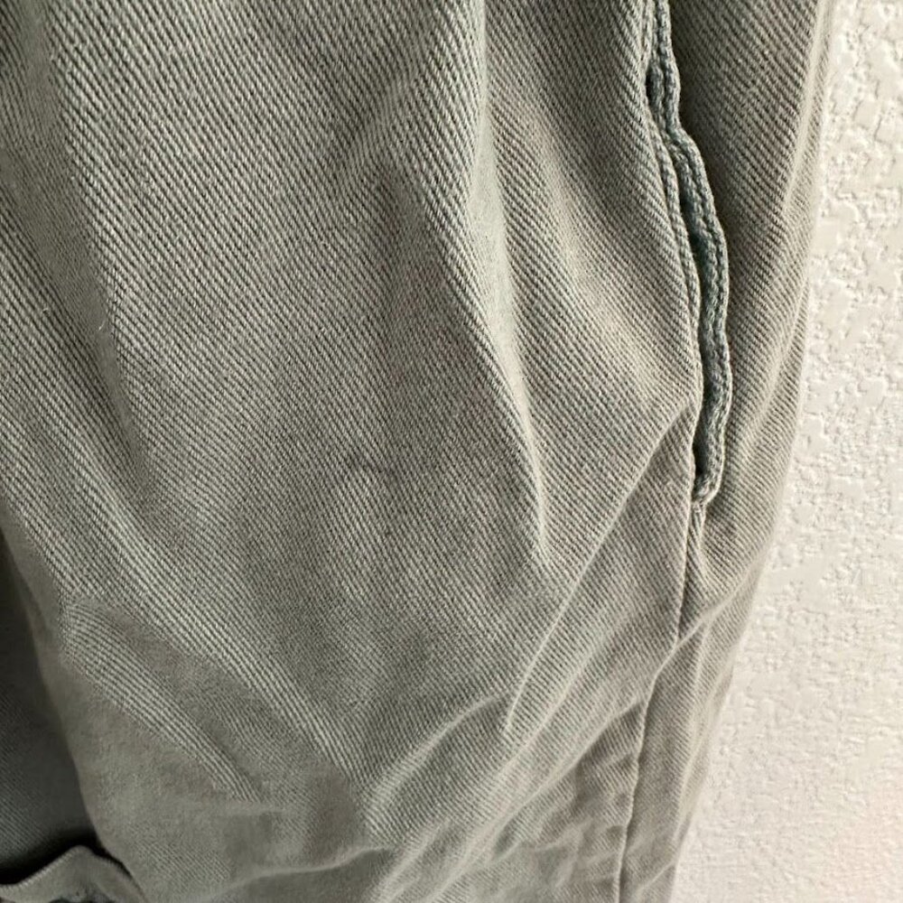 Louna Green Denim Mini Dress - Picture 11 of 11